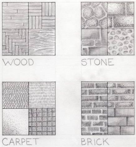 Croquis Architecture, Texture Sketch, Texture Architecture, Pencil Texture, Landscape Design Drawings, Architecture Drawing Plan, Interior Architecture Drawing, Design Art Drawing, Interior Design Drawings