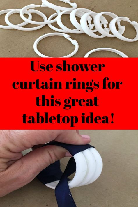 Things To Make With Curtain Rings, Crafts With Shower Curtain Rings, Wooden Curtain Rings Crafts Diy, Shower Rings Crafts, Shower Curtain Ring Crafts, Shower Curtain Rings Crafts, Curtain Ring Crafts, Sunflower Napkin Rings, Curtain Rings Crafts