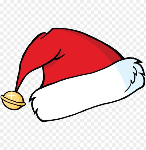 Cartoon Santa Hat, Christmas Hat Illustration, Noel Hat, Santa Hat Drawing, Santa Hat Clipart, Santa Hat Png, Santa Cartoon, Lion King Drawings, Hat Cartoon