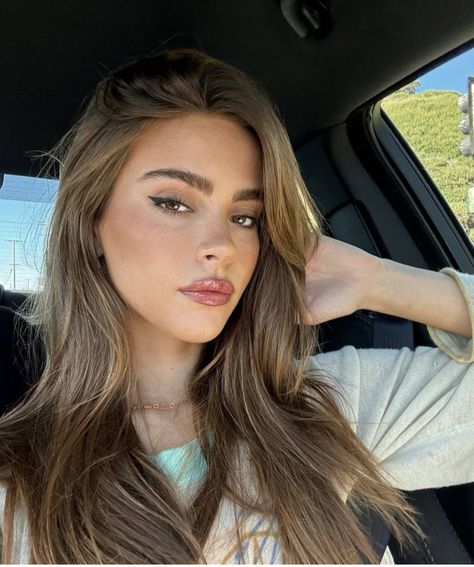 Blonde Green Eyes, Rich Brown Hair, Bridget Satterlee, Unique Beauty Products, Hair Tint, Glowing Makeup, Makeup Makeover, Dirty Blonde, Famous Girls