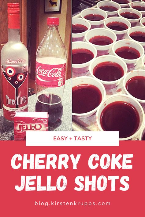 Burgundy Jello Shots, Cherry Cola Jello Shots, Cherry Vodka Jello Shots, Black Cherry Jello Shots, Cherry Coke Jello Shots, Fancy Jello Shots, Cherry Coke Jello, Fancy Jello, Coke Jello