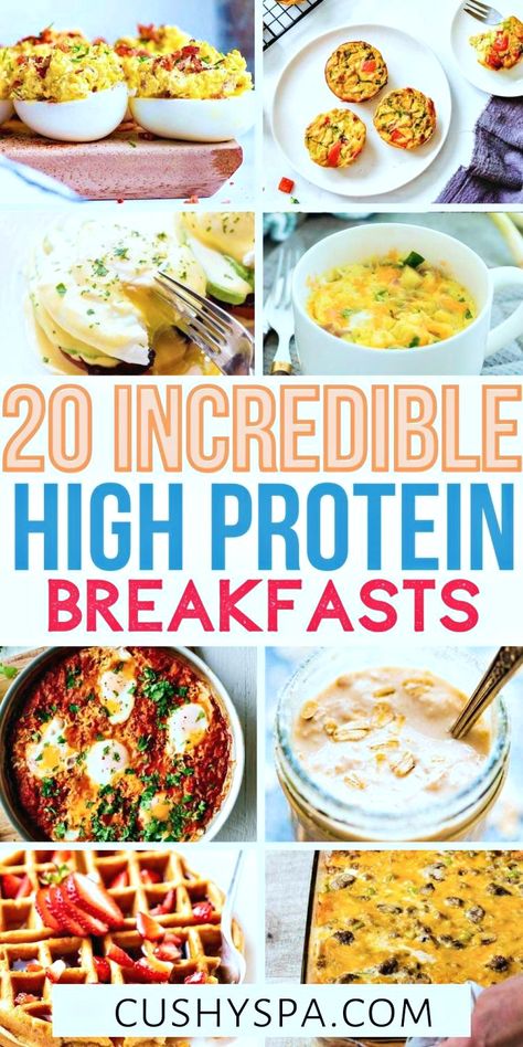 High protein breakfast - High protein meal prep - Healthy high protein breakfast - Quick high protein breakfast - High protein breakfast recipes - High fiber High Protein Breakfast Meal Prep No Egg, Heavy Protein Breakfast, High Protein Whole Food Breakfast, Low Sugar High Protein Breakfast, High Protein Breakfasts For Kids, High Protein Meal Planning, High Protein Omelette Recipe, Low Calorie High Protein Breakfast Meal Prep, High Protein Low Cal Breakfast Meal Prep