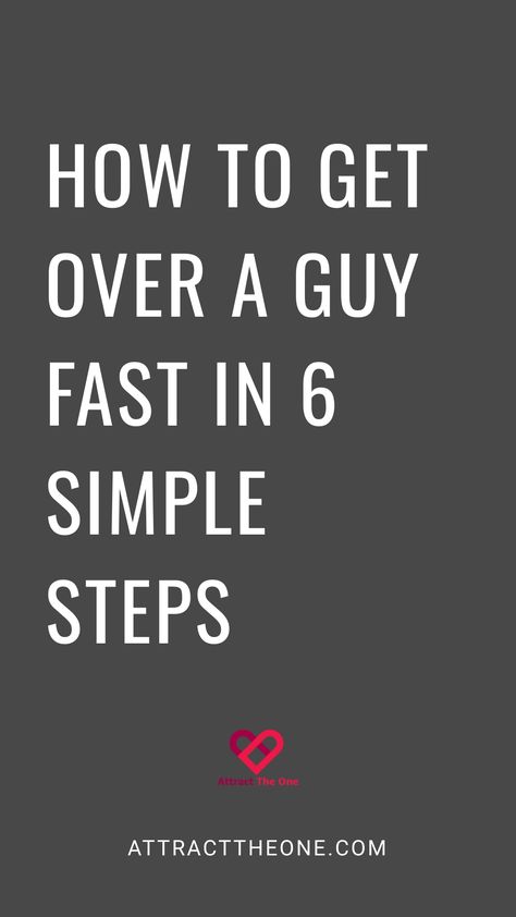 How to get over a guy fast in 6 simple steps - attracttheone.com Getting Over Someone You Love, How To Detach From Someone You Love, How To Get Over Someone You Love, How To Get Over A Breakup, Be Happy Again, Give Yourself Grace, Learning To Love Again, Heal Your Heart, Getting Over Someone