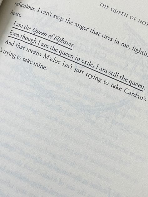 the queen of nothing by holly black Queen Of Nothing Chapter 21, The Queen Of Nothing Chapter 21, Queen Of Nothing, Book Annotation, Holly Black, Book Series, The Queen, Book Quotes, Anger