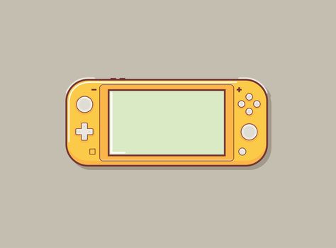 Nintendo Switch Lite by Artyom Terehovich Nintendo Switch Illustration, Nintendo Switch Drawing, Gaming Journal, Nintendo Lite, Sticker Inspo, Journal Lettering, Nintendo Switch Lite, Lettering Ideas, Doodle Ideas