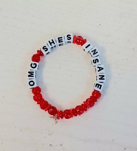 I Bet You Think About Me Bracelet, Maroon Friendship Bracelet Taylor Swift, Taylor Swift Red Bracelet Ideas, Red Bracelets Taylor Swift, I Bet You Think About Me Outfits, I Bet You Think About Me, Red Friendship Bracelet Taylor Swift, Red Taylor Swift Bracelet, Red Bracelet Taylor Swift