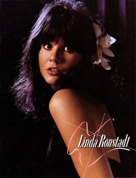 Singer Poster, Wedding Singer, Vintage Concert Posters, Blue Bayou, Linda Ronstadt, Flowers In Her Hair, Women Of Rock, 70s Music, Star City