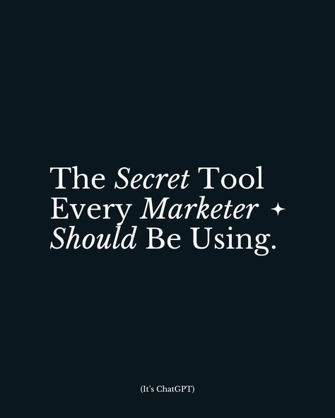 The Secret Tool Every Marketer Should Be Using (It’s ChatGPT) Hi, it’s Jasmine! Ever wondered how to use Canva to create stunning visual content for your social media? In my $199 course, “Mastering Social Media Strategies & Digital Marketing: Using ChatGPT, Canva, & Meta Business Suite”, I’ll guide you step-by-step on designing, organizing, and exporting content like a pro. Sign up now on my website! #Canva #ContentCreation #JDesignsStrategist #OnlineCourse Website Canva, Visual Content, Social Media Strategies, Like A Pro, Content Creation, My Website, Being Used, Online Courses, The Secret