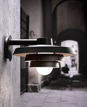 Mid Century Lights, Mid Century Light Fixtures, Mid Century Outdoor, Front Door Lighting, Contemporary Wall Lights, Black Outdoor Wall Lights, Porch Light, Modern Outdoor Lighting, Exterior Wall Light