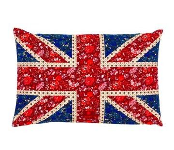 By Liberty Union Jack Pillow, Union Jack Cushions, British Things, British Invasion, British Flag, London Love, Def Leppard, Liberty Print, Liberty Of London