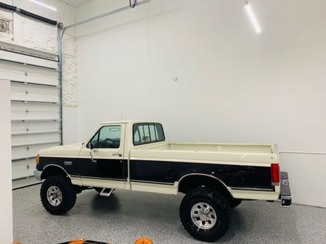 1989 F250, Ford F 250, Ford F250, F 250, Aluminum Wheels, Paint Schemes, Ford Models, Ford Trucks, Two Tone