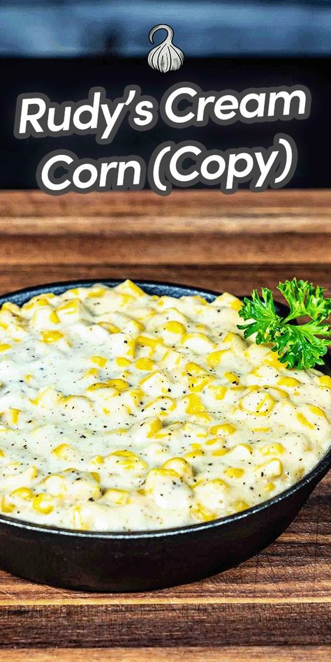 The Creamed Corn at Rudy's Country Store & Bar-B-Q is a step above the rest. Extra creamy, rich - with just the right hint of sweetness, it's unlike any creamed corn you've ever had. And this recipe is the closest you'll come to that original Rudy's creamed corn. Rudy's Creamed Corn Recipe, Rudys Creamed Corn, Sweet Cream Corn, Corn Recipes Side Dishes, Creamed Corn Recipes, Cream Corn, Corn Dishes, Vegetable Side Dishes Recipes, Corn Recipe