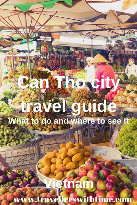 A complete guide to the best of Can Tho Vietnam. From the Cai Rang Floating Market to the Binh Thuy and Ong temples, a bustling nightlife and more. If you're planning on visiting Can Tho, check this out #canthovietnam #canthofloatingmarket #canthovietnamtravel #mekongdeltavietnam Can Tho Vietnam, Vietnam Street Food, Asia Culture, Asia Places, Vietnam Trip, List To Make, Travel Phrases, Vietnam Backpacking, Asia Trip