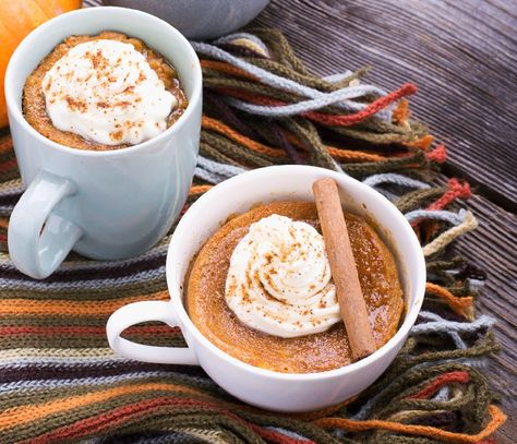 Cinnamon Protein Mug Cake | The Leaf Nutrisystem Blog Diet Friendly Desserts, Nutrisystem Recipes, Muffin In A Mug, Protein Mug Cakes, Cinnamon Coffee Cake, Bariatric Eating, Balanced Breakfast, Aip Recipes, Bariatric Recipes