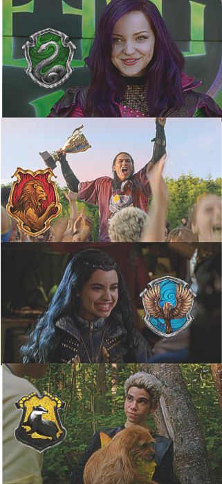 Descendants Harry, Descendants Wallpaper, Disney Descendants Characters, Descendants Disney, Descendants Pictures, Citate Harry Potter, Disney Descendants Movie, Disney Channel Descendants, Harry Potter Images