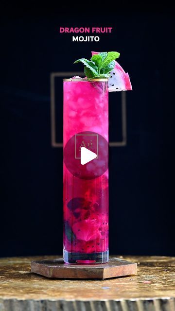 Au Vodka Cocktails on Instagram: "Dragon Fruit Mojito 🌺  Ingredients: - 1/3 cup of Dragon Fruit - Half a Lime - 1/oz / 15ml of Simple Syrup - 2oz / 60ml @auvodka Original - 6-7 mint leaves  - 2oz / 60ml Lemon and Lime Soda   Save this for your weekend plans🤤  #auvodka #cocktails #easydrinks #summer #summervibes #bartender #mixology #asmr #asmrfood" Au Vodka, Fruit Mojito, Mojito Ingredients, Lime Soda, Easy Drinks, Vodka Cocktails, Alcohol Drink Recipes, Weekend Plans, Mint Leaves