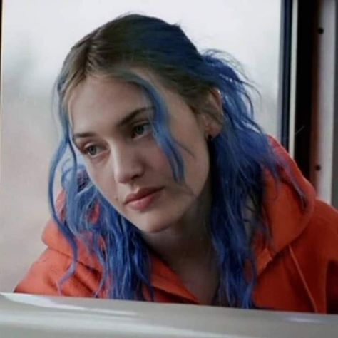 The Rest Is Confetti, Negan Twd, Eternal Sunshine Of The Spotless Mind, Eternal Sunshine, Kate Winslet, Blue Hair, Confetti, Gif, Tumblr