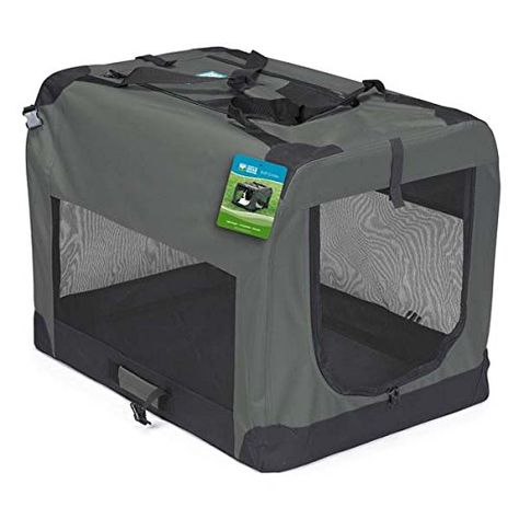 Guardian Gear Nylon/Steel Soft-Sided Collapsible Dog Crate ** Insider's special review you can't miss. Read more  : Dog cages Collapsible Dog Crate, Airline Pet Carrier, Large Dog Crate, Dog Crate Furniture, Best Dog Training, Dog Cages, Dog Car Seats, Pet Crate, Puppy Care