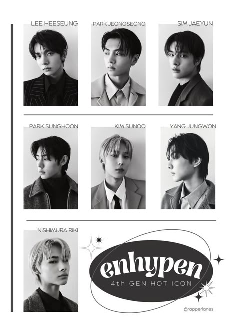 Enhypen Poster, Printable Wall Poster, Pastel Poster, Pop Posters, Kpop Posters, Cute Poster, Poster Stickers, Room Posters, Free Prints