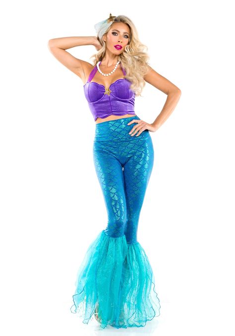 Women's Fantasy Mermaid Costume Sea Creature Costume Women, Halloween Decorations Indoor Scary, Adult Mermaid Costume, Fairytale Costumes, Theme Carnaval, Mermaid Fin, Little Mermaid Costume, Mermaid Costumes, Fantasy Mermaid