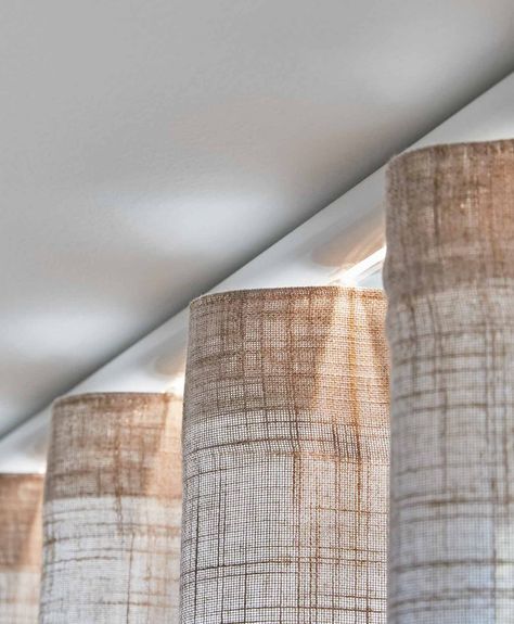 H&m Curtains, S Wave Curtains, Modern Kitchen Doors, Lounge Curtains, Ripplefold Curtains, Perfect Waves, Wave Curtains, Hotel Lounge, Custom Made Curtains