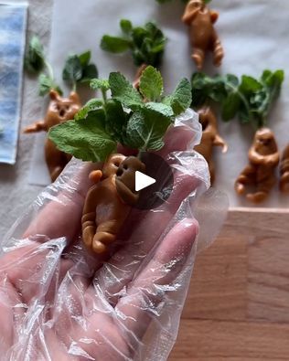 5.6M views · 31K reactions | Noisy Mandrake Brownies 🌱 | These Mandrake brownies are so creative! 🌱😲 | By FOODbibleFacebook Harry Potter Mandrake Food, Mandrake Dessert, Mandrake Brownies, Harry Potter Brownies, Mandrake Cupcakes, Movie Meals, Harry Potter Cookies, Harry Potter Mandrake, Harry Potter Snacks