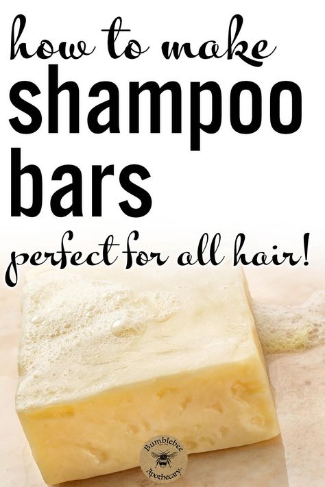 Conditioner Bar Recipe, Homemade Shampoo Recipes, How To Make Shampoo, Diy Shampoo Recipe, Diy Shampoo Bar, Homemade Shampoo Bar, Shampoo Bar Recipe, Baking Soda For Hair, Easy Soap Recipes