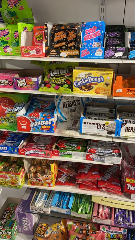 Snack Ideas From Store, American Snacks Products, Candy Lady Ideas, Snacks To Sell At School, Snacks From Store, Snack Closet, Food Closet, Snack Pantry, Pantry Snacks