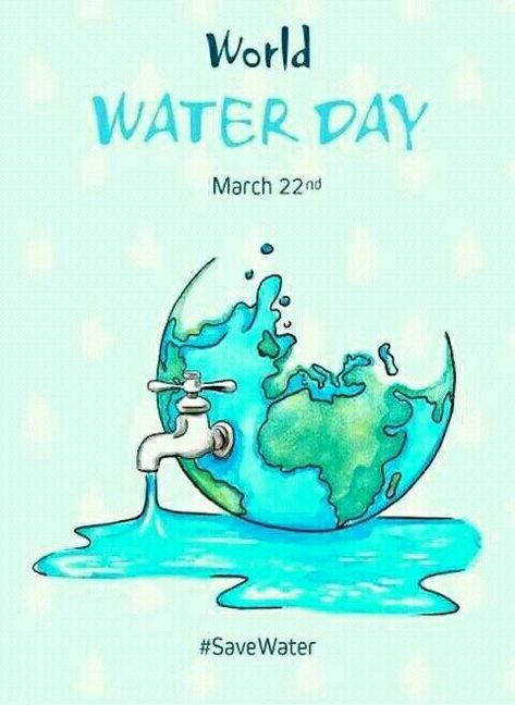 International Water Day Poster, Water Is Life Drawing For Competition, Save Water Poster Creative, Save Water Poster Drawing For Competition, Žemės Diena, Save Water Pictures, World Water Day Poster, Save Water Drawing, Save Earth Drawing