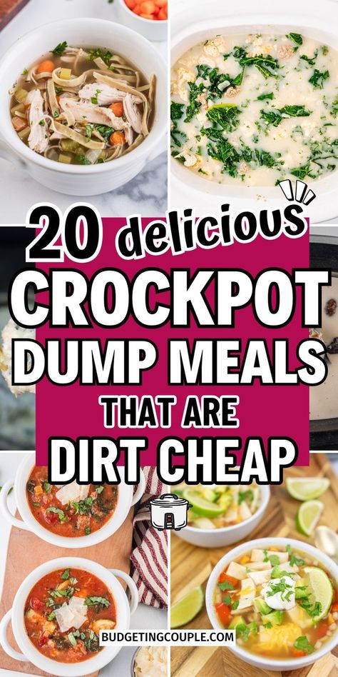 Cheap Crockpot Dump Meals: slow cooker recipe whole 30, High Protein Low carb meal meal prep, comfort foods easy recipes Make Ahead Family Meals, Protein Dinner Meal Prep, High Protein Dinner Meal Prep, Crockpot Dump Dinners, Dinner Meal Prep Ideas, Crockpot Dump Meals, Crockpot Low Carb, Frozen Crockpot Meals, Easy Crockpot Dump Meals