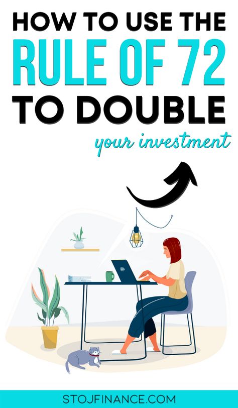 If you want to know how to double your money, you have found a great article! You can double your money fast using the rule of 72! Click to learn more. #stojfinance #investing #doubleyourmoney How To Double My Money, How To Double Money, Rule Of 72, Money Management Printables, Double Your Money, Financial Independence Retire Early, Dividend Investing, Retire Early, Personal Finance Books