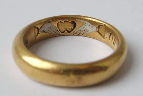 The Institution of Marriage in 17th Century England: A Guest Post By Deborah Swift - The Seventeenth Century Lady Beating Heart, 50 Style, Put A Ring On It, British Museum, 17th Century, Gold Wedding, Antique Jewelry, Two Hands, Wedding Ring