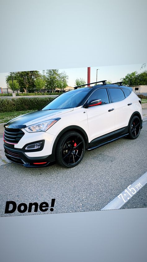 Custom Hyundai Santa Fe Sport. SR Edition. Hyundai Tucson Modified, Tucson Tuning, Hyundai Santa Fe 2015, Hyundai Suv, Hyundai Santa Fe 2010, Holden Colorado, Car Modified, Ford Suv, Hyundai Santa Fe Sport