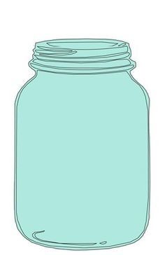 Print them out For guests to write messages on to bride & groom Mason Jar Printables, Mason Jar Clip Art, Jar Clipart, Jar Printable, Canning Jar Labels, Bee Clipart, Canning Labels, Mason Jar Meals, Meals In A Jar