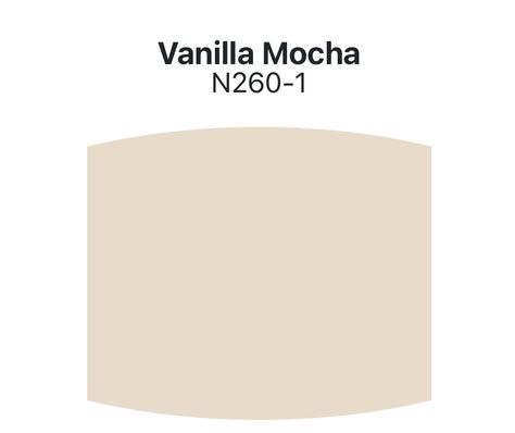 Vanilla Mocha N260-1 Vanilla Mocha Behr Paint, Mocha Paint Colors, Brown Paint Colors, Behr Colors, Behr Paint Colors, Behr Paint, Brown Paint, Paper Hearts, Coordinating Colors