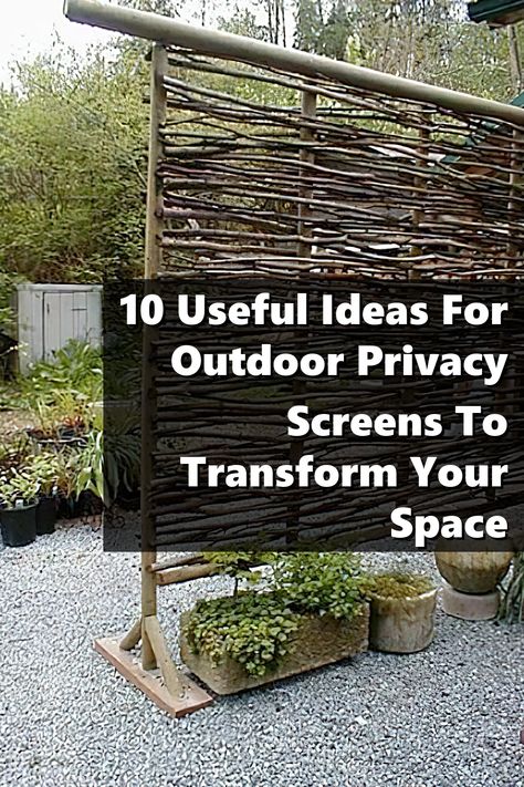 Discover 10 useful ideas for outdoor privacy screens that will transform your space into a serene retreat. Whether you want to create a cozy nook, shield your patio from prying eyes, or enhance your garden's beauty, these innovative designs offer both functionality and style. Explore various materials and layouts to find the perfect solution for your outdoor oasis. Elevate your outdoor experience with these inspiring privacy screen ideas today! Courtyard Privacy Screen, Outdoor Privacy Screen Ideas, Privacy Screen Ideas, Lattice Privacy Screen, Outdoor Privacy Screens, Privacy Screen Deck, Useful Ideas, Privacy Screen Outdoor, Outdoor Privacy