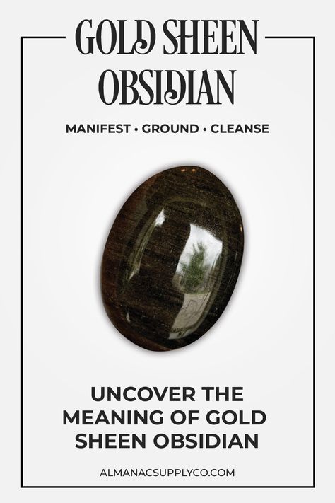 Discover the profound depths of Gold Sheen Obsidian! From geological origins to historical insights, metaphysical properties, usage tips, and care instructions, explore its meaning and healing potential. Gold Obsidian Meaning, Golden Obsidian Meaning, Gold Sheen Obsidian Meaning, Golden Sheen Obsidian Meaning, Silver Sheen Obsidian Meaning, Obsidian Meaning, Gold Obsidian, Gold Sheen Obsidian, Sheen Obsidian