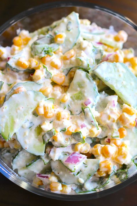 Mexican Cucumber Salad | 12 Tomatoes Mexican Cucumber Salad 12 Tomatoes, Mexican Cucumber Salad, Mexican Cucumber, Crunchy Salad, Cucumber Recipes Salad, Cold Salad, Best Salad Recipes, 12 Tomatoes, Cucumber Recipes