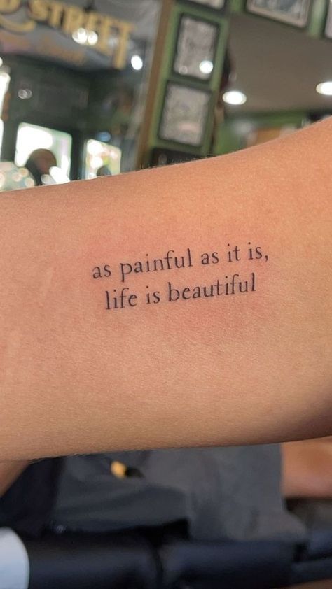 Dr Tattoo, Tattoos Aesthetic, Cute Simple Tattoos, Basic Tattoos, Meaningful Tattoo Quotes, Small Pretty Tattoos, Writing Tattoos, Petite Tattoos, Tattoos For Black Skin