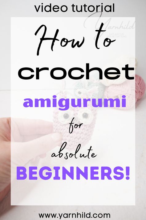 Easy Beginner Crochet Patterns, Beginning Crochet, Crochet Patterns Free Beginner, Beginner Crochet Tutorial, Easy Crochet Projects, Crochet Animals Free Patterns, Amigurumi Tutorial, Beginner Crochet Projects, Crochet Amigurumi Free Patterns