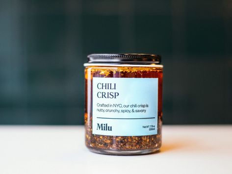 Chili Oil Packaging, Desk Lunch, Chili Crisp, Best Chili, Oil Packaging, Sichuan Peppercorn, Mushroom Powder, Fast Casual, Spicy Chili