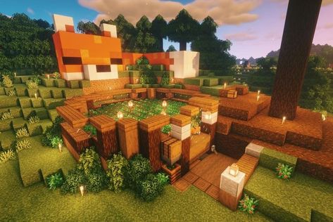 Minecraft Houses Survival, Rumah Minecraft Sederhana, Minecraft Interior Design, Minecraft House Plans, Minecraft Farm, Bangunan Minecraft, Minecraft Cottage, Minecraft House Tutorials, Cool Minecraft Houses