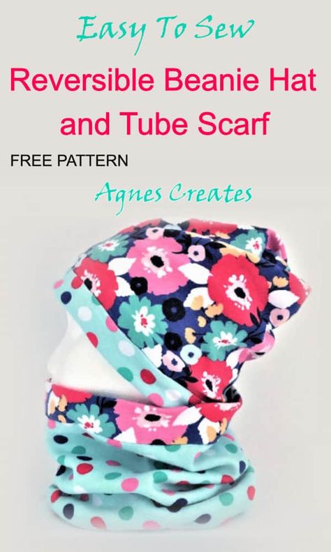 Sew A Beanie, Fleece Hat Pattern, Rainbow Craft, Sewing Hats, Beanie Hat Pattern, Fleece Hats, Hat Patterns Free, Sewing Fleece, Scarf Tutorial