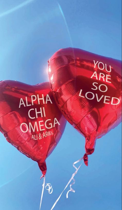 Alpha Chi Omega Graphic, Sorority Socials, Omega Red, Alpha Epsilon Phi, Bid Day Themes, Go Greek, Kappa Kappa Gamma, Big Little Reveal, Alpha Chi Omega