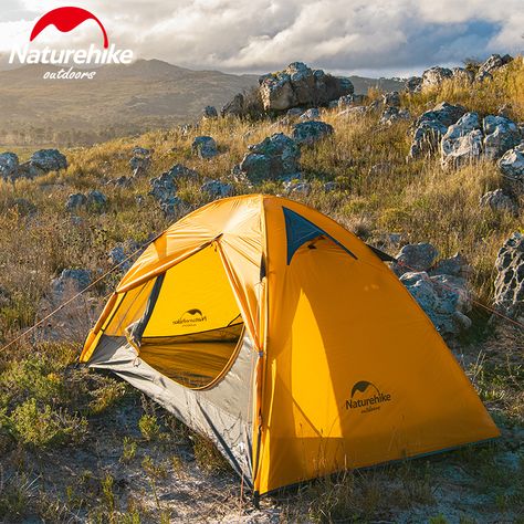 ⛺ 📦 Find camping tent with free shipping, free return and fast delivery. It's very easy to install in your own camping tent. Find products of Tents with high quality at AliExpress. Enjoy ✓Free Shipping Worldwide! ✓Limited Time Sale ✓Easy Return. Ultralight Camping, 2 Person Tent, Outdoor Structure, Tent Fabric, Tent Campers, Hiking Tent, Backpacking Tent, Hiking Backpacking, Nature Hikes