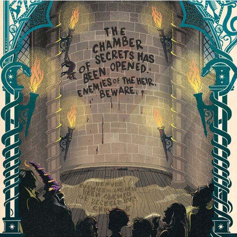 Accio Harry Potter, Hp Book, Harry Potter Painting, Harry Potter Friends, The Chamber Of Secrets, Harry Potter Illustrations, Fantasy Book Covers, Harry Potter And The Chamber Of Secrets, Chamber Of Secrets