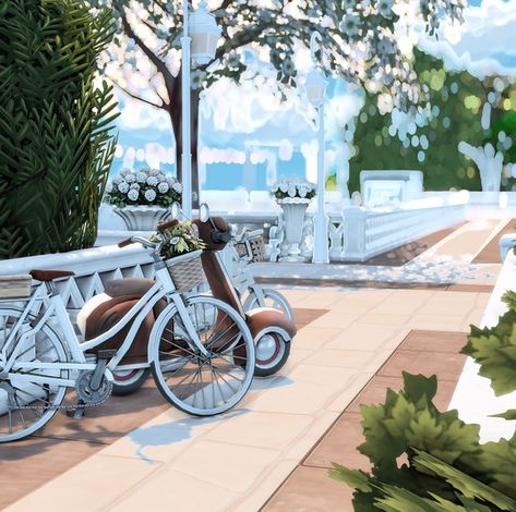 Pacific Gardens | Patreon Sims 4 Lots Community Patreon, Sims 4 Brindleton Bay Museum, Aesthetic Sims 4 Builds, Park Sims 4 Cc, Sims 4 Build Patreon, Sims 4 Lots Cc Patreon, The Sims 4 Garden, Garden Sims 4, Sims 4 Park