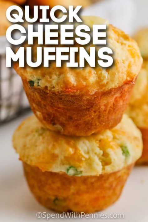 Assorted Muffins, Herb Scones, Breakfast Meats, Savoury Meals, Cheddar Muffins, Beer Bread Easy, Savory Muffins Recipes, Beans Salad, Bacon Muffins