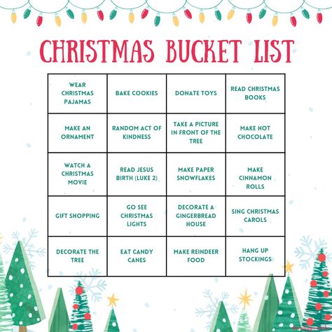 Fun Christmas Traditions Families, Christmas Rituals, Fun Christmas Traditions, Vacation Bucket List, Cute Christmas Ideas, Christmas Meal, Christmas Bucket List, Christmas Bucket, Christmas Prep