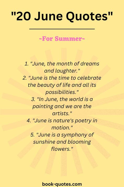 June 3rd Quotes, Happy June Quotes, June Quotes Month Of, June Quotes Inspirational, New Day Quotes Positive, Month Of June Quotes, Quotes About June, June 1 Quotes, Day Quotes Positive